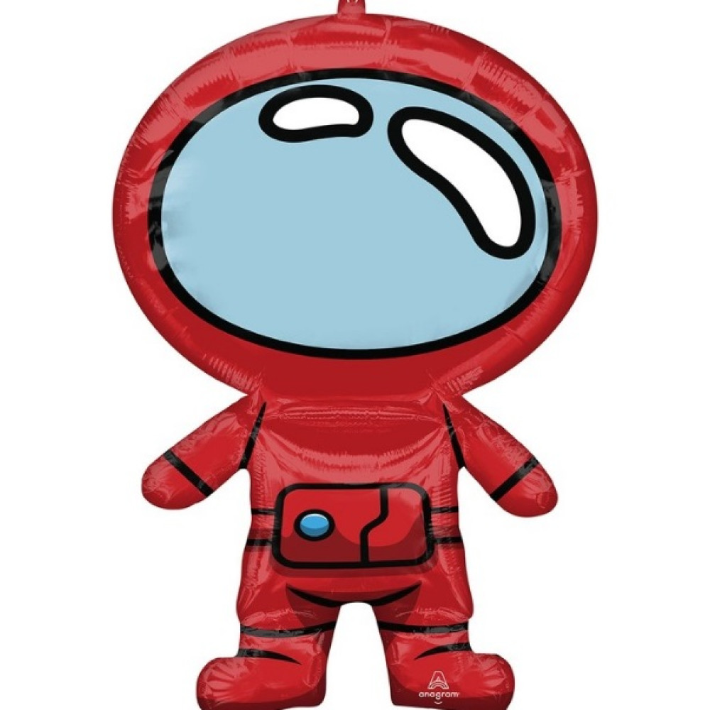 Шарик Among Us Фигура, Космонавтик, Красный